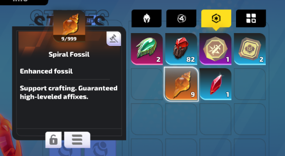 Torchlight Infinite Fossils