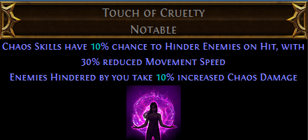 Touch of Cruelty PoE