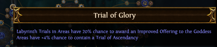 Trial of Glory PoE