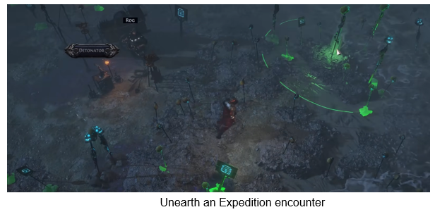 Unearth an Expedition encounter PoE
