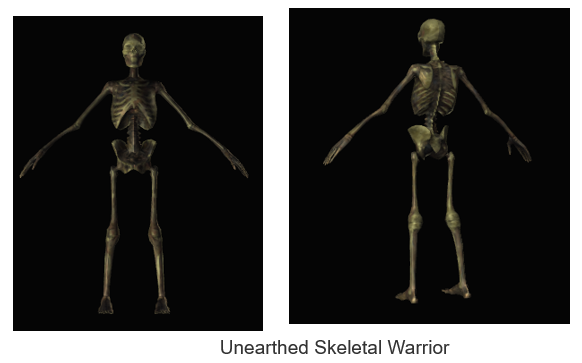 Unearthed Skeletal Warrior PoE