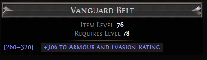 Vanguard Belt