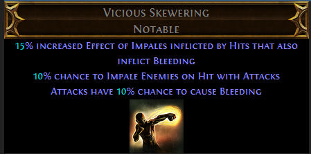 Vicious Skewering PoE