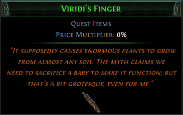 Viridi's Finger
