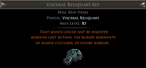 Forgotten Reliquary Key