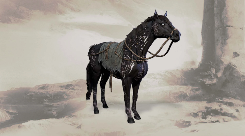 Warded Mustang Mount