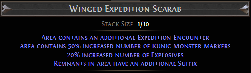Winged Expedition Scarab PoE
