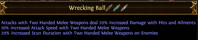 Wrecking Ball PoE