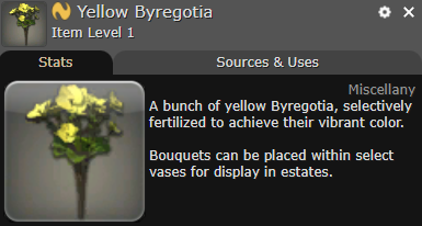 Yellow Byregotia