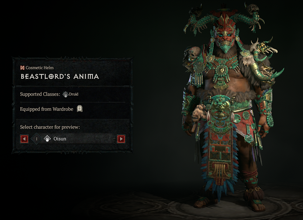 Diablo 4 Nahantu Beastlord