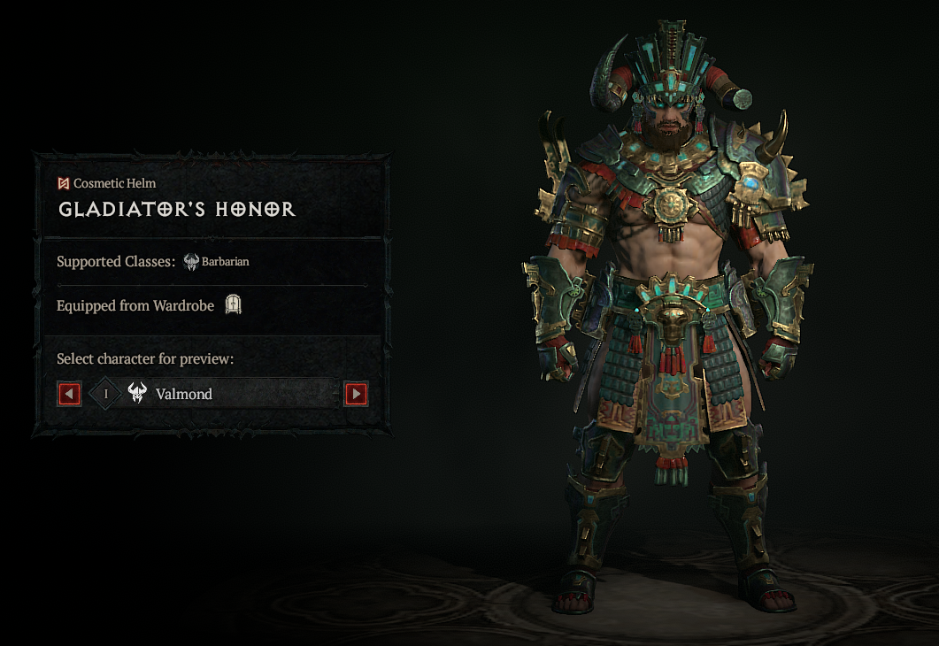 Diablo 4 Nahantu Gladiator