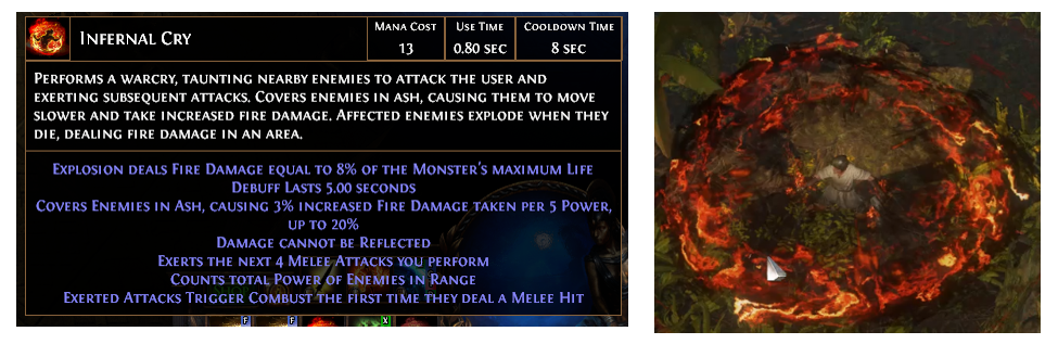 Infernal Cry Builds
