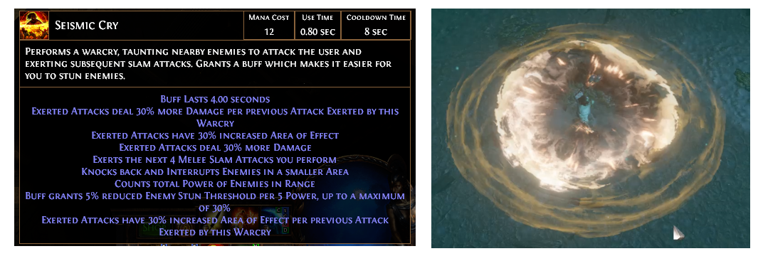 Seismic Cry Builds