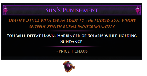 Sun's Punishment