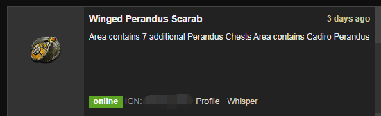 Winged Perandus Scarab