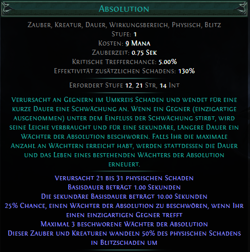 Absolution PoE