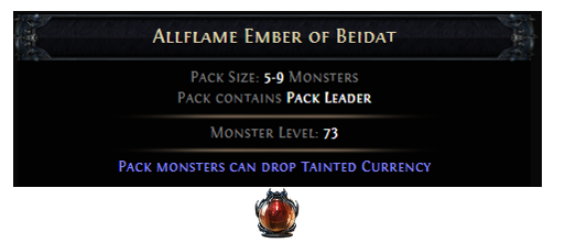 PoE Allflame Ember of Beidat