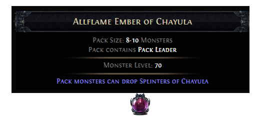 PoE Allflame Ember of Chayula