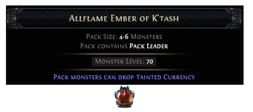 PoE Allflame Ember of K'Tash