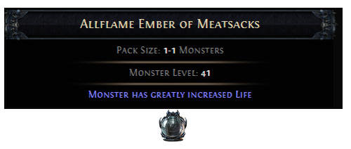 PoE Allflame Ember of Meatsacks