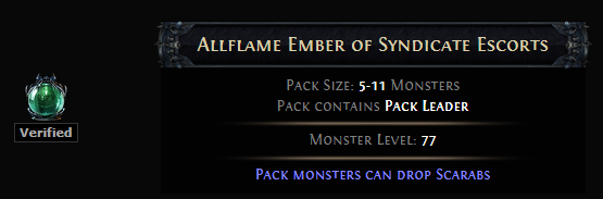 PoE Allflame Ember of Syndicate Escorts