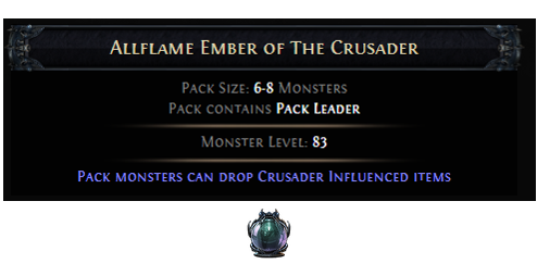 PoE Allflame Ember of The Crusader