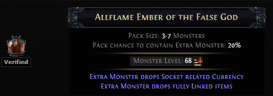 PoE Allflame Ember of the False God