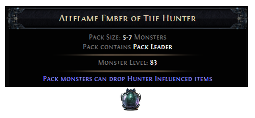 PoE Allflame Ember of The Hunter