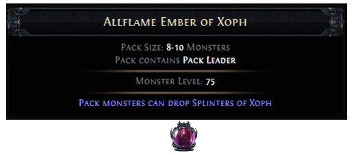 PoE Allflame Ember of Xoph