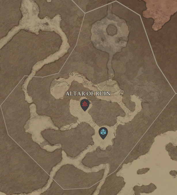 Altar of Ruin Stronghold - Diablo 4