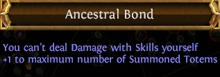 Ancestral Bond PoE