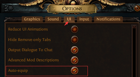 Auto Equip PoE