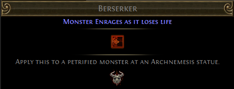 Berserker PoE