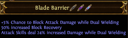 Blade Barrier PoE