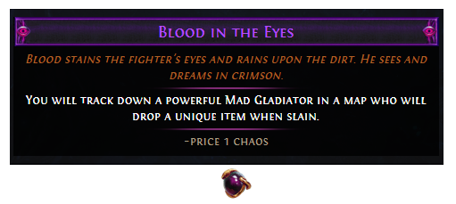 Blood in the Eyes