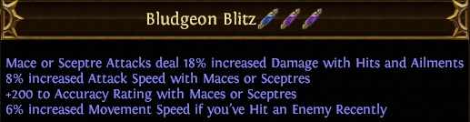 Bludgeon Blitz PoE