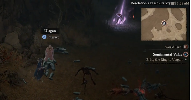 Bring the Ring to Ulagan - Diablo 4