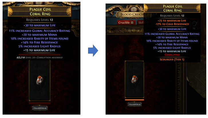 Chaotic Adornment Example PoE