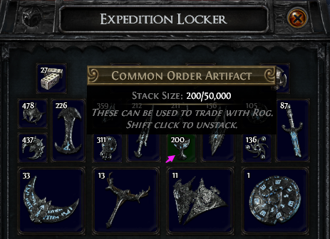 Common Order Artifact PoE