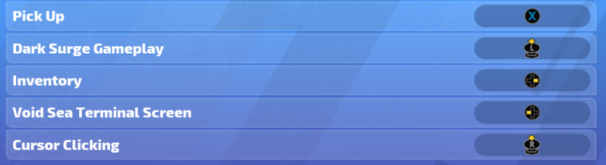 Controller Support Key Settings
