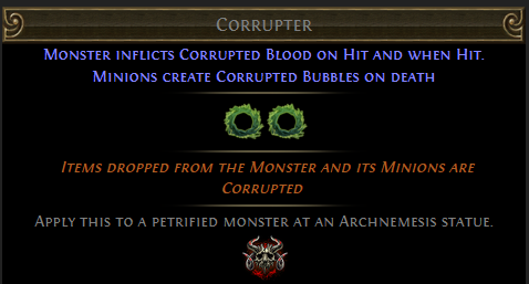 Corrupter PoE