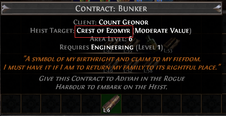 Crest of Ezomyr Contract