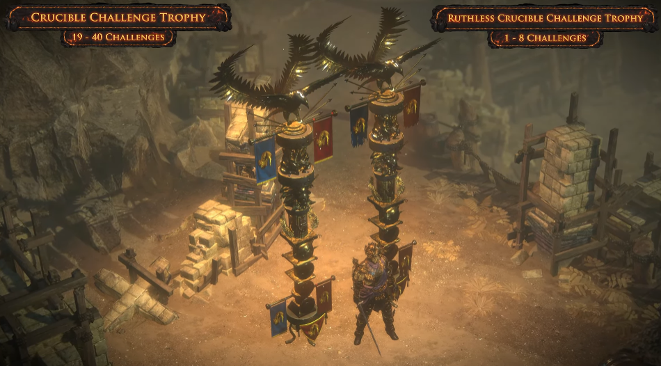 PoE Crucible Totem Pole Hideout 3.21