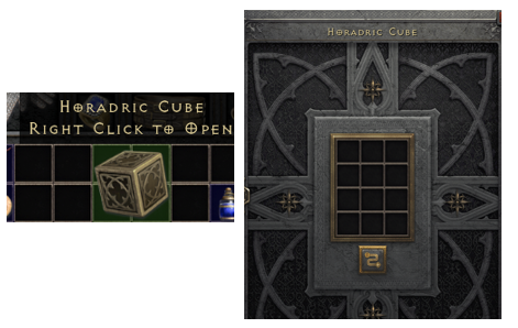 D2R Horadric Cube Size