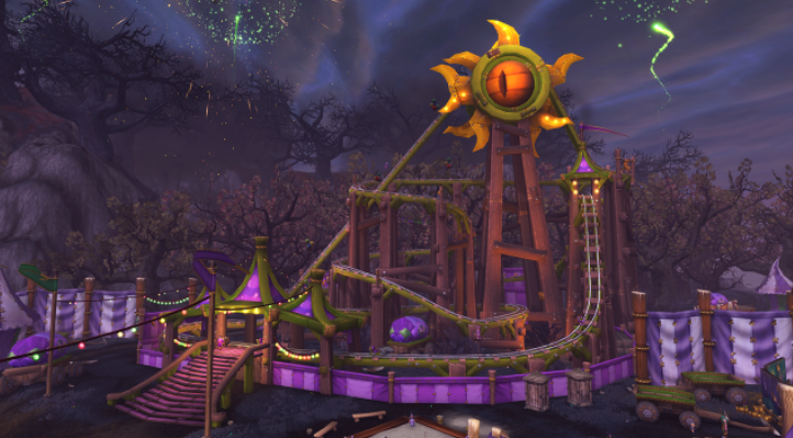 Darkmoon Faire Roller Coaster