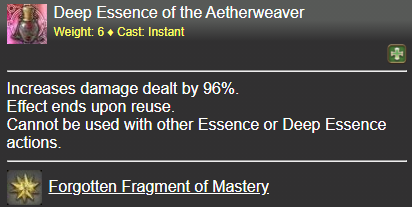Deep Essence of the Aetherweaver FFXIV