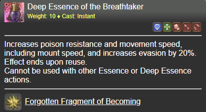 Deep Essence of the Breathtaker FFXIV
