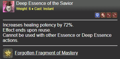Deep Essence of the Savior FFXIV