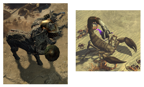 Defeat Packs of Desert Creatures PoE