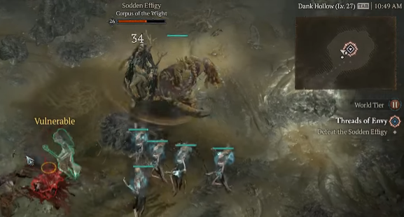 Defeat the Sodden Effigy - Diablo 4